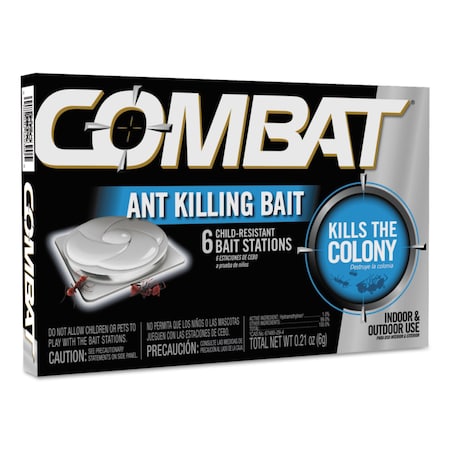 Combat Combat Ant Killing System, Child-Resistant, Kills Queen and Colony, PK72 DIA 45901